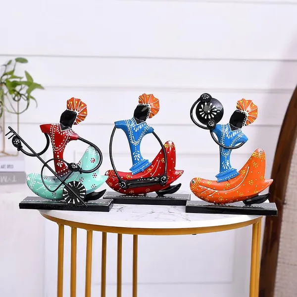 Black_Metal_Nagpuri_Musician_For_Table_Top_Decor_Decorative_Showpiece_For_Home|Office|Gift_Item