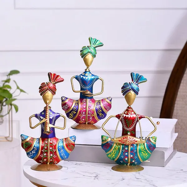 Multicolor_Metal_Sitting_Sardar_Set_Of_3_For_Table_Top_Decor_Decorative_Showpiece_For_Home|Office|Gift_Item