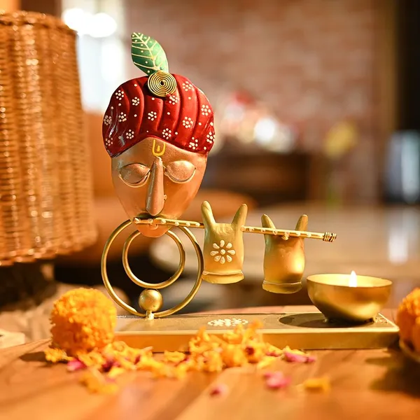 Multicolor_Metal_Krishna_Hand_Painted_Tealight_Candle_Holder_For_Living_Room_Decorative_Showpiece_For_Home_Decor