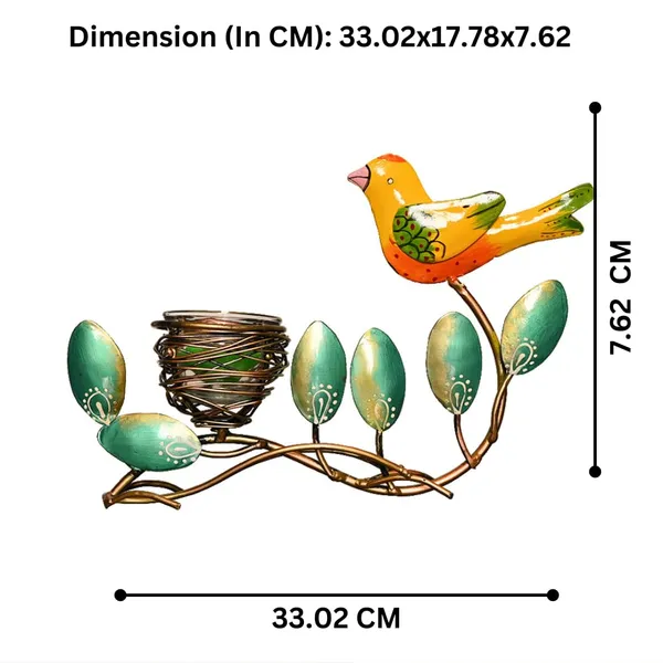 Multicolor_Metal_Leaf_Bird_Hand_Painted_Tealight_Candle_Holder_For_Living_Room_Decorative_Showpiece_For_Home_Decor
