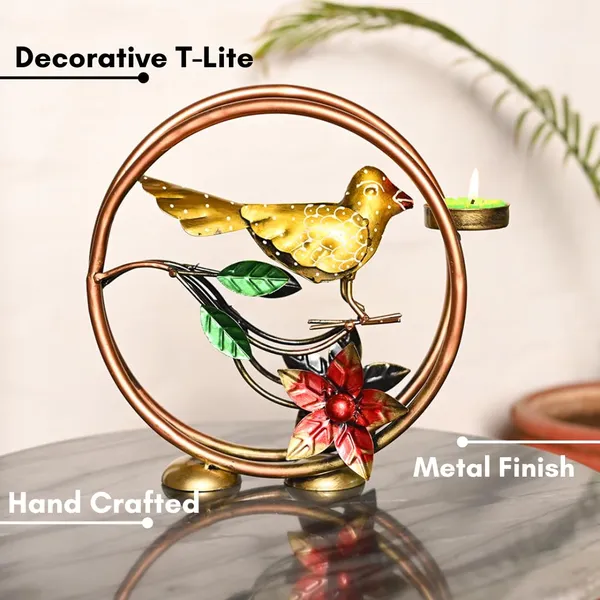 Multicolor_Metal_Round_Bird_Tealight_Candle_Holder_For_Living_Room_Decorative_Showpiece_For_Home_Decor
