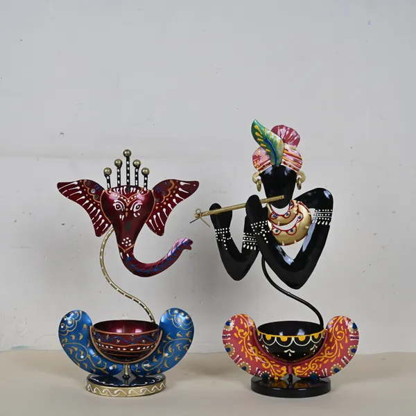 Multicolor_Ganesh_T-Lite_And_Krishna_T-Lite_Combo