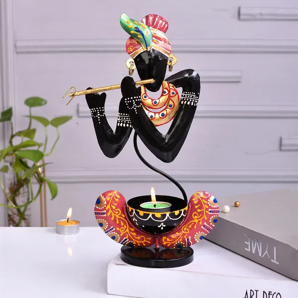 Multicolor_Ganesh_T-Lite_And_Krishna_T-Lite_Combo