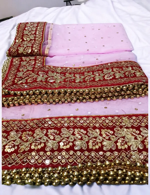 Pink_Heavy_Bridal_Stone_Embroidered_Border_Net_Dupatta_For_Women