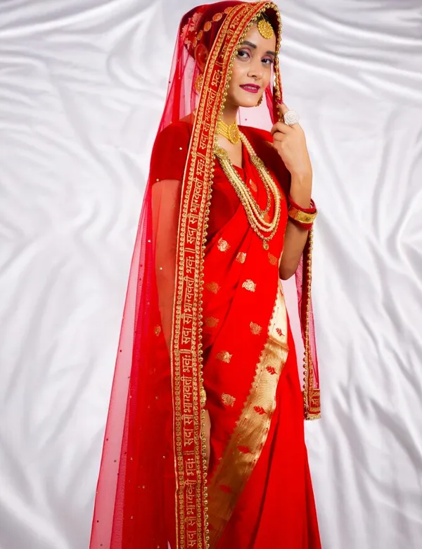 Red_Bridal_Stone_Sada_Saubhagyavati_Net_Dupatta_For_Women