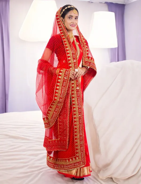 Red_Bridal_Glitter_Heavy_Sada_Saubhagyavati_Net_Dupatta_For_Women