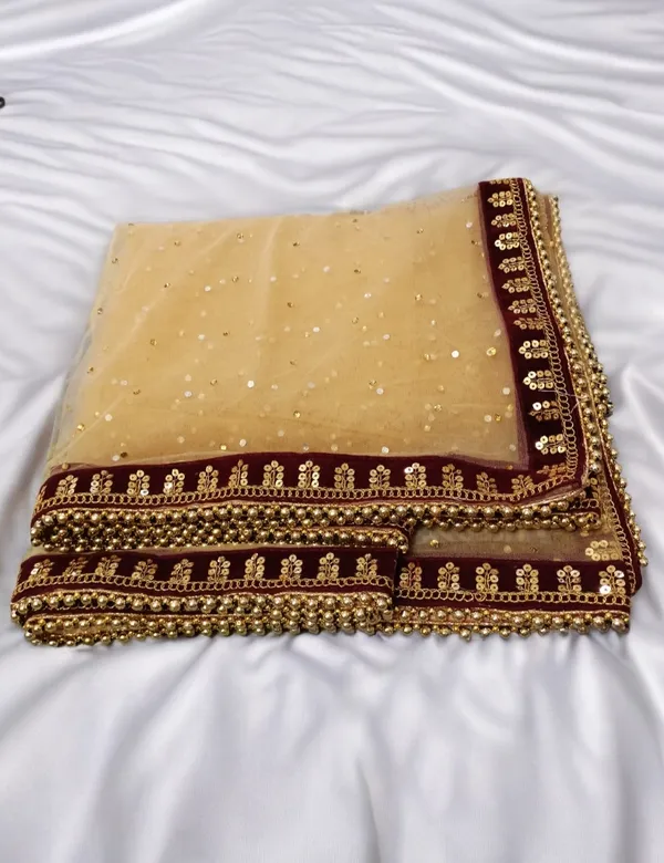 Golden_Glamorous_Hand_Embroidenet_Dupatta_For_Women