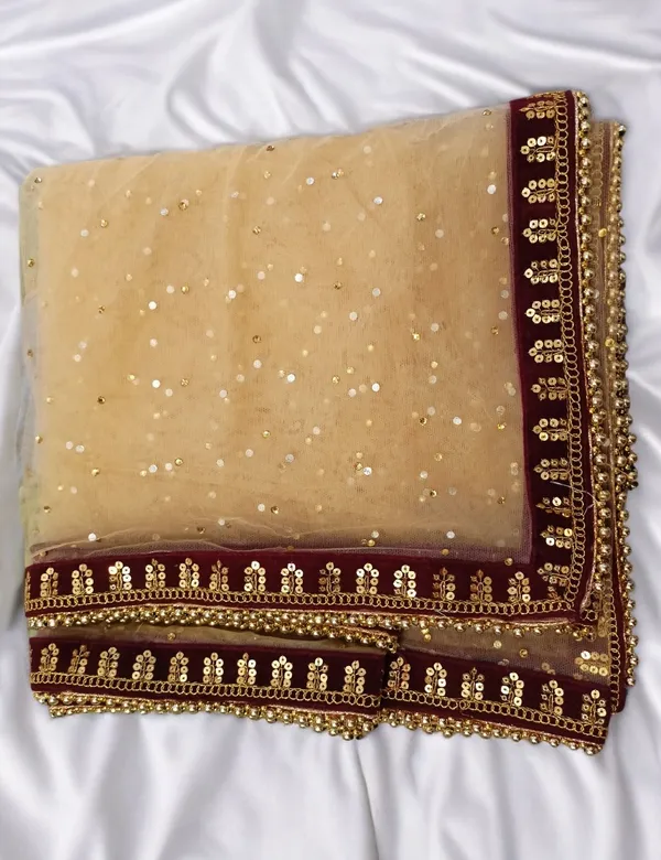 Golden_Glamorous_Hand_Embroidenet_Dupatta_For_Women