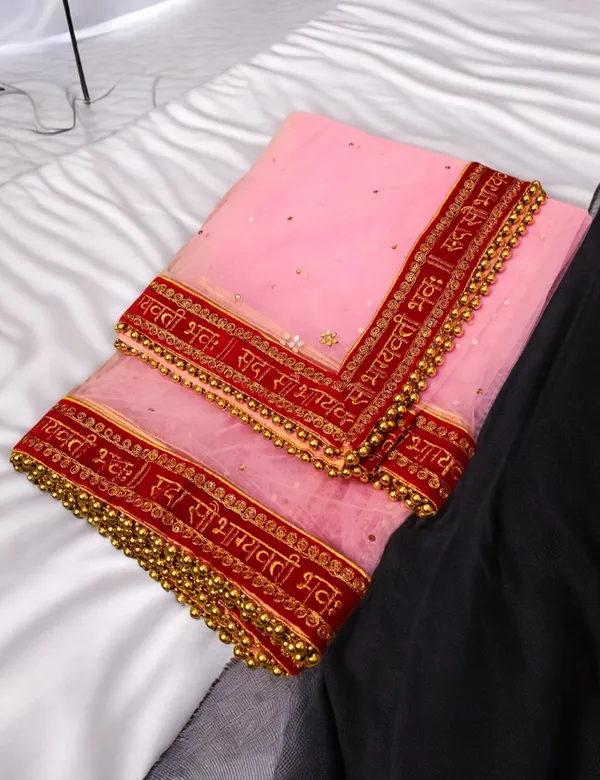 Pink_Bridal_Stone_Saubhagyavati_Net_Dupatta_For_Women