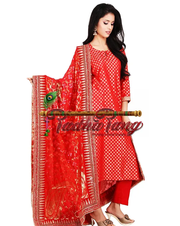 Red_Heavy_Bridal_Grace_Art_Silk_Sada_Saubhagyavati_Dupatta_For_Women