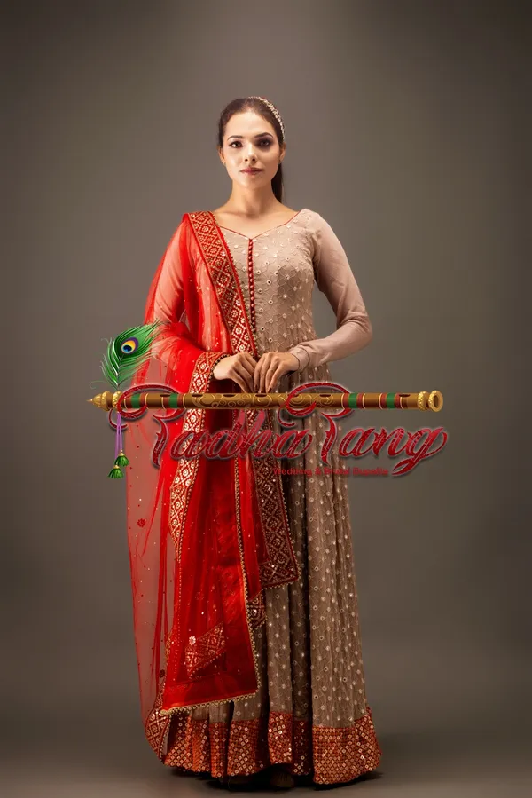 Red_Dulhan'S_Scarlet_Net_Dupatta_For_Women