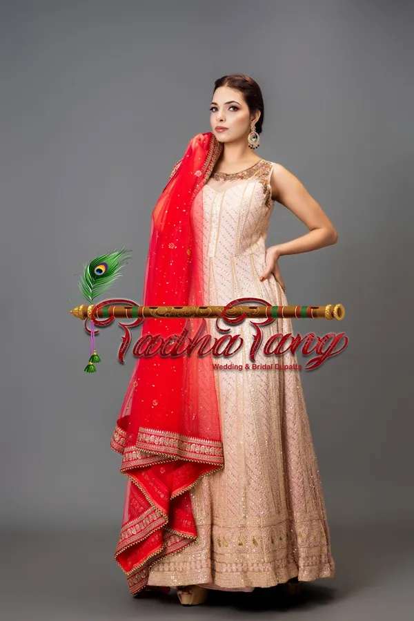 Red_Bridal_Radiance_Net_Dupatta_For_Women