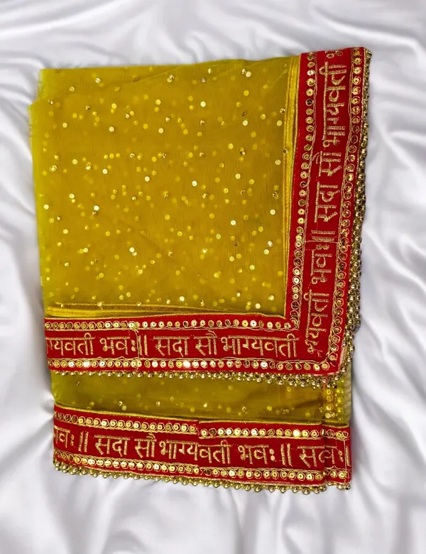 Yellow_Bridal_Stone_Saubhagyavati_Net_Dupatta_For_Women