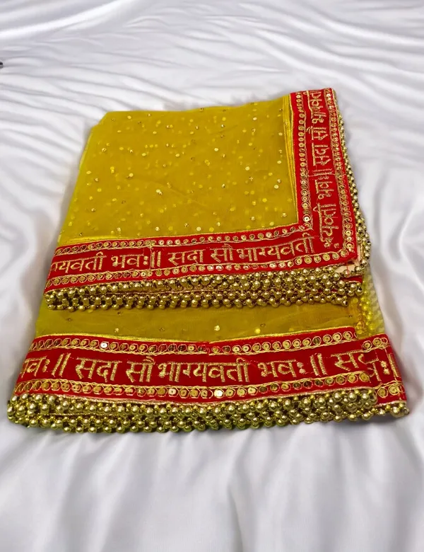 Yellow_Bridal_Stone_Saubhagyavati_Net_Dupatta_For_Women