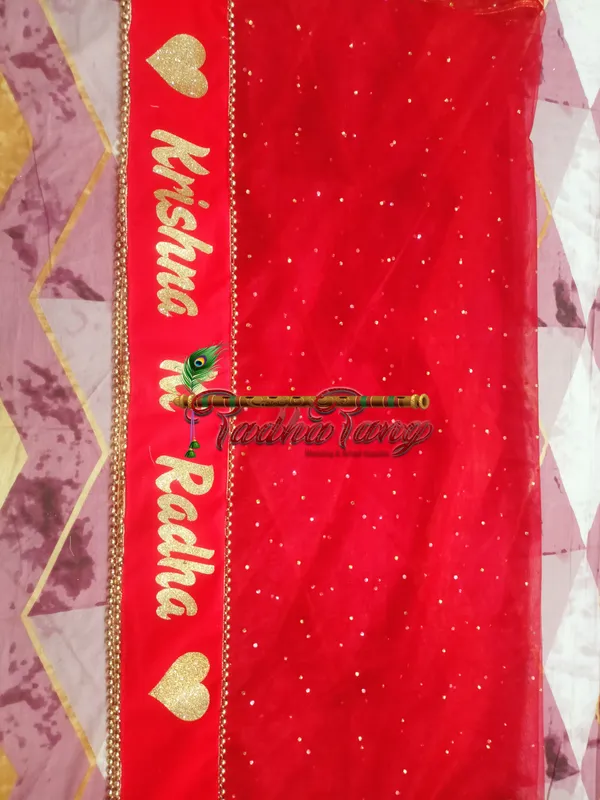 Customized_Red_Bridal_Dupatta_with_All_Over_Moti_Lace_with_any_text_of_your_choice