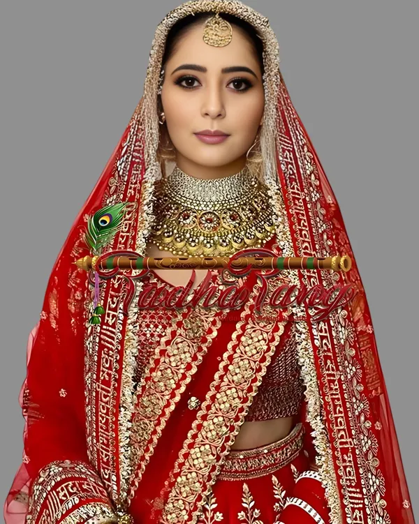 Red_Bridal_Stone_Heavy_Fringe_Border_Sada_Saubhagyavati_Net_Dupatta_For_Women