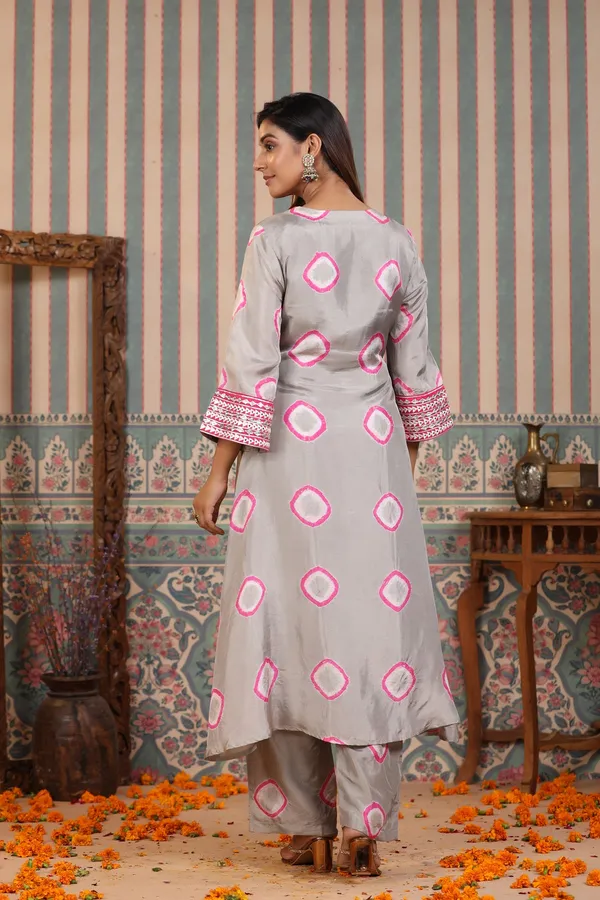 Steel_Grey_Embroidered_Organza_Suit_Set_For_Women