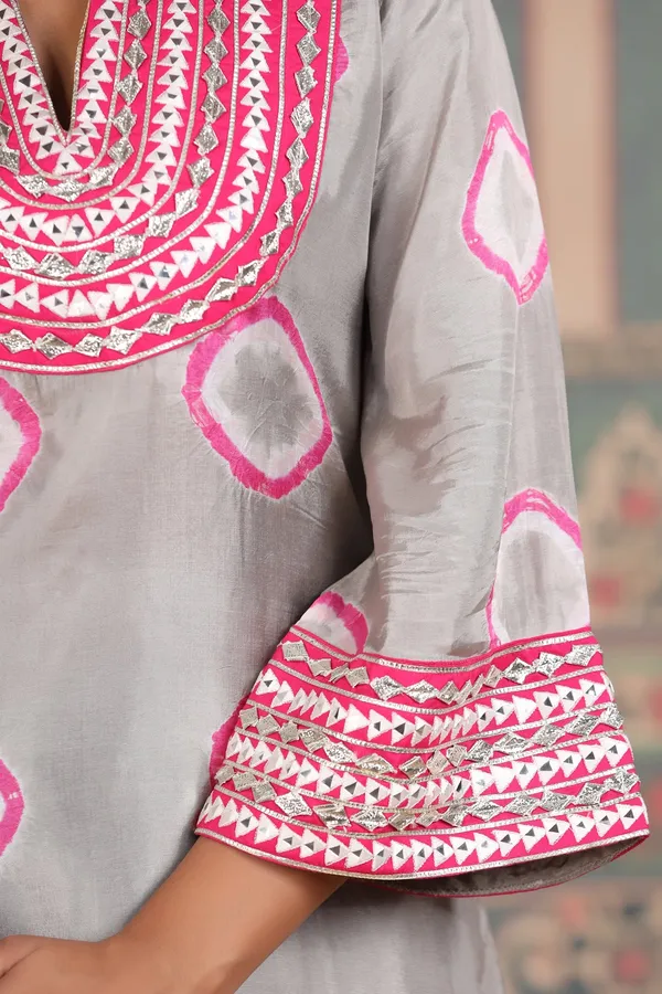 Steel_Grey_Embroidered_Organza_Suit_Set_For_Women