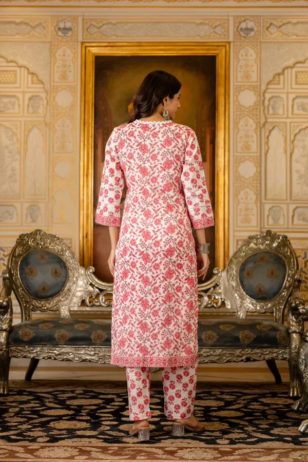 Pink_Floral_Printed_Regular_Pure_Cotton_Kurta_With_Palazzos_&__Dupatta_For_Women