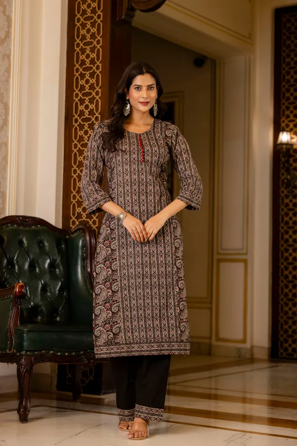 Grey_Printed_Regular_Pure_Cotton_Kurta_With_Palazzos_&__Dupatta_For_Women