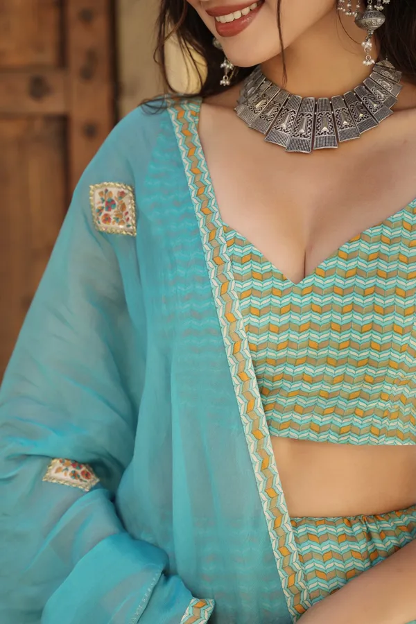 Blue_Lamisa_Printed_Cotton_Lehenga_Set_For_Women