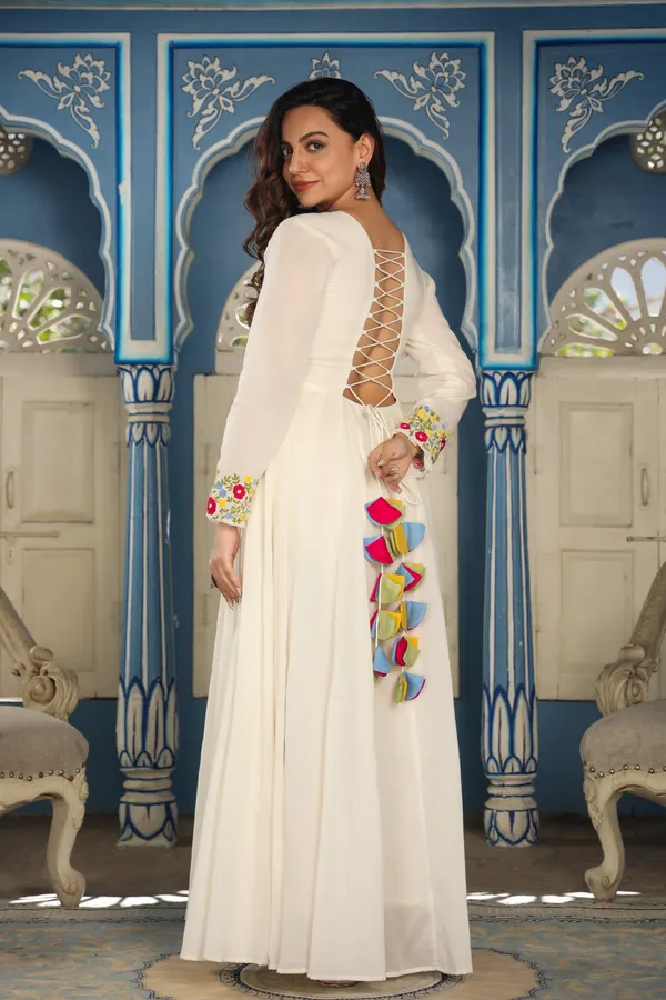 White_Cotton_Embroidery_Anarkali_For_Women