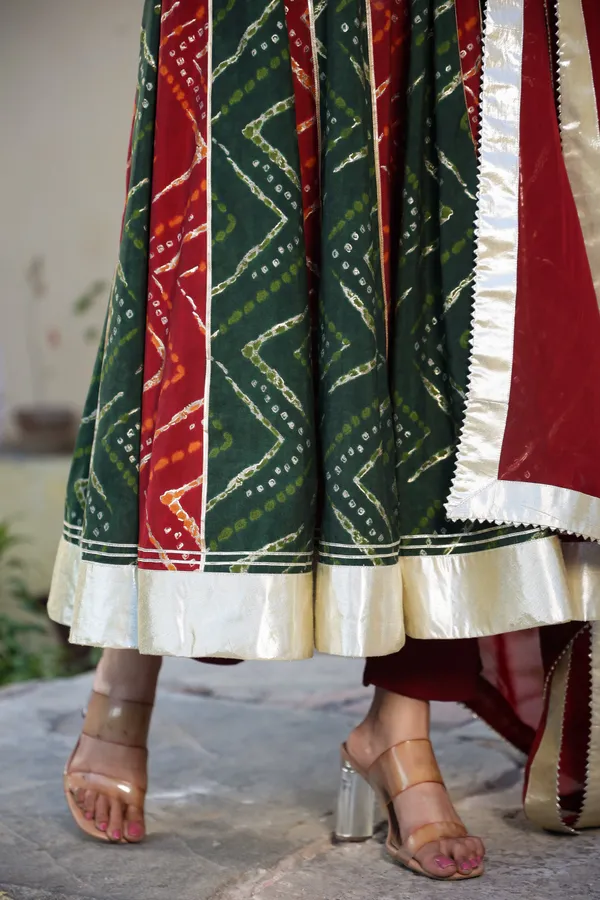 Maroon_Gajban_Printed_Chanderi_Anarkali_Suit_Set_For_Women