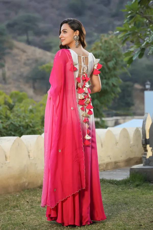 Pink_Ombre_Muslin_Ethnic_Dress_With_Dupatta_For_Women
