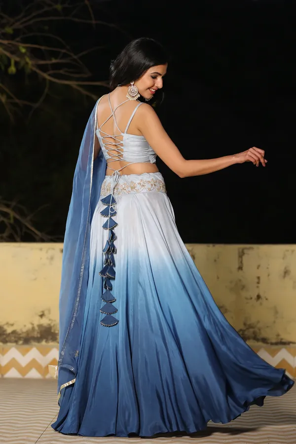 Neelma_Blue_Ombre_Muslin_Lehenga_Set_For_Women