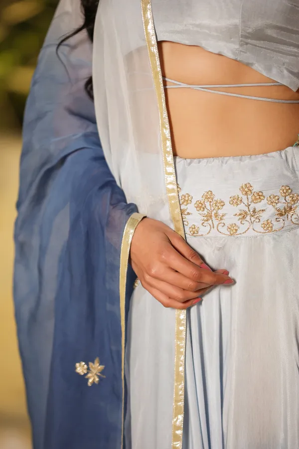 Neelma_Blue_Ombre_Muslin_Lehenga_Set_For_Women