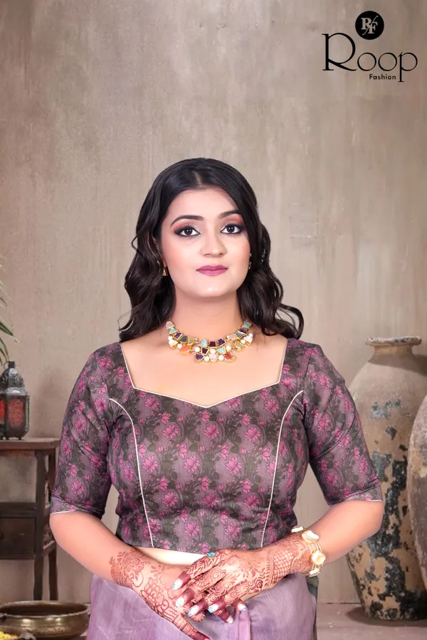 Rosy_Brown_Chanderi_Silk_Hand_Block_Print_Saree_For_Women