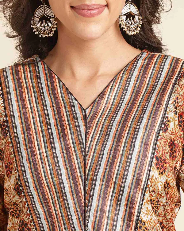 Glamorous_Cotton_Floral_Print_With_Embroidery_Kurta_Lining_Print_Pent_And_Dupatta_Set