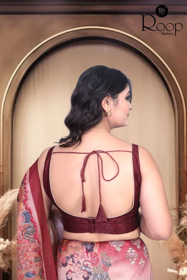 Brown_Zarana_Silk_Hand_Printed_Saree_For_Women