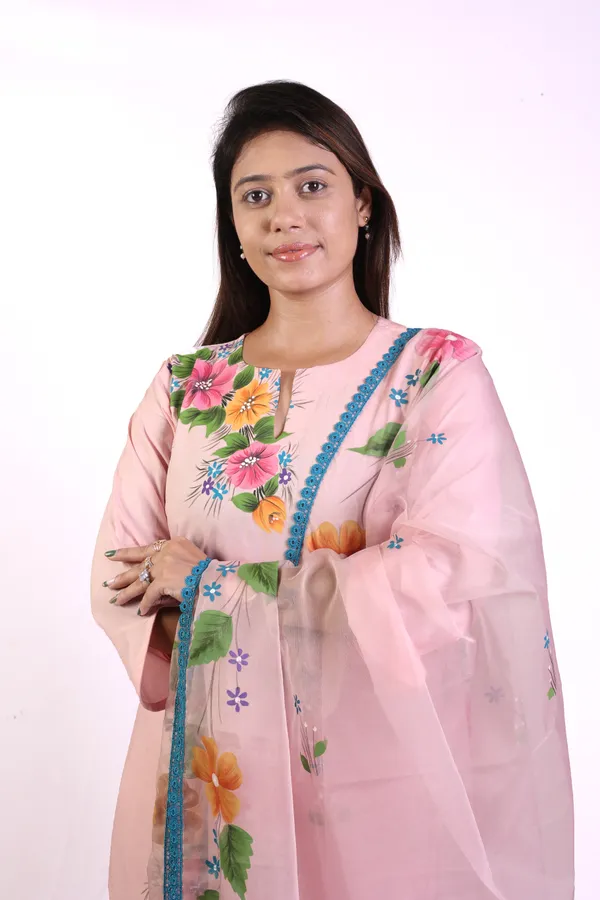Baby_Pink_Hand_Printed_Rayon_Straight_Kurta_&__Palazzo_Pant_Set_With_Organza_Dupatta_For_Women