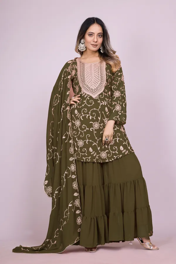 Mahendi_Green_Designer_Pure_Fox_Georgette_Sharara_Suit_Embroidered_Work_for_Women_New_Fashion_2025