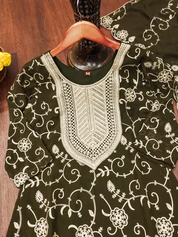 Mahendi_Green_Designer_Pure_Fox_Georgette_Sharara_Suit_Embroidered_Work_for_Women_New_Fashion_2025
