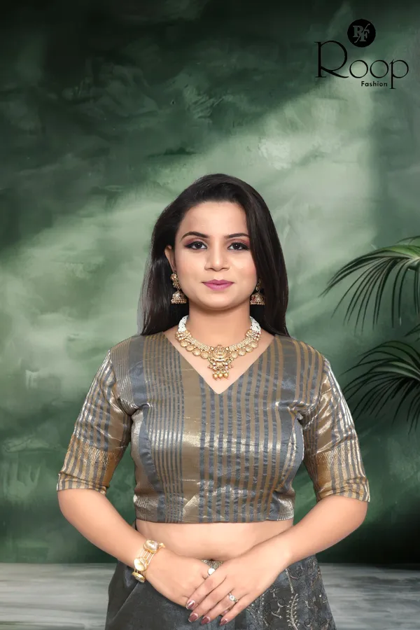 Dark_Gray_Linen_Pure_Cotton_Handcrafted_Embroidery_Saree_For_Women