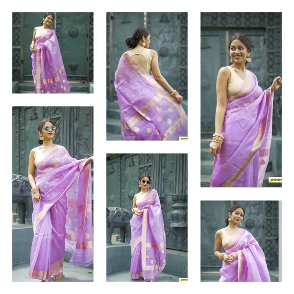 Purple_Beautiful_Handloom_Silk_Kubera_Pattu_saree_with_golden_zari_weaving_border_with_Blouse_Piece_for_Women_2025_Collection.