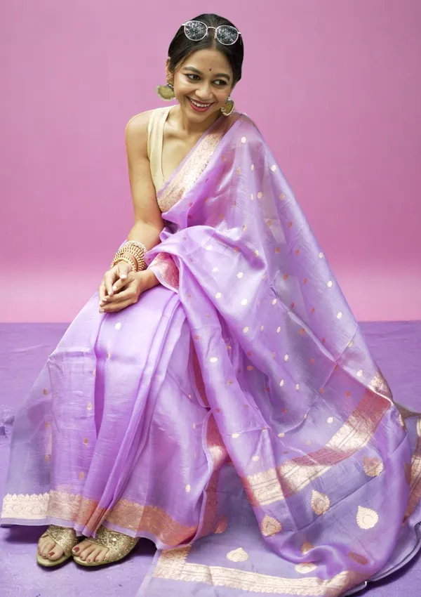 Purple_Beautiful_Handloom_Silk_Kubera_Pattu_saree_with_golden_zari_weaving_border_with_Blouse_Piece_for_Women_2025_Collection.