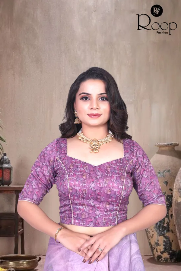 Light_Orchid_Purple_Chanderi_Silk_Digital_Print_Saree_For_Women
