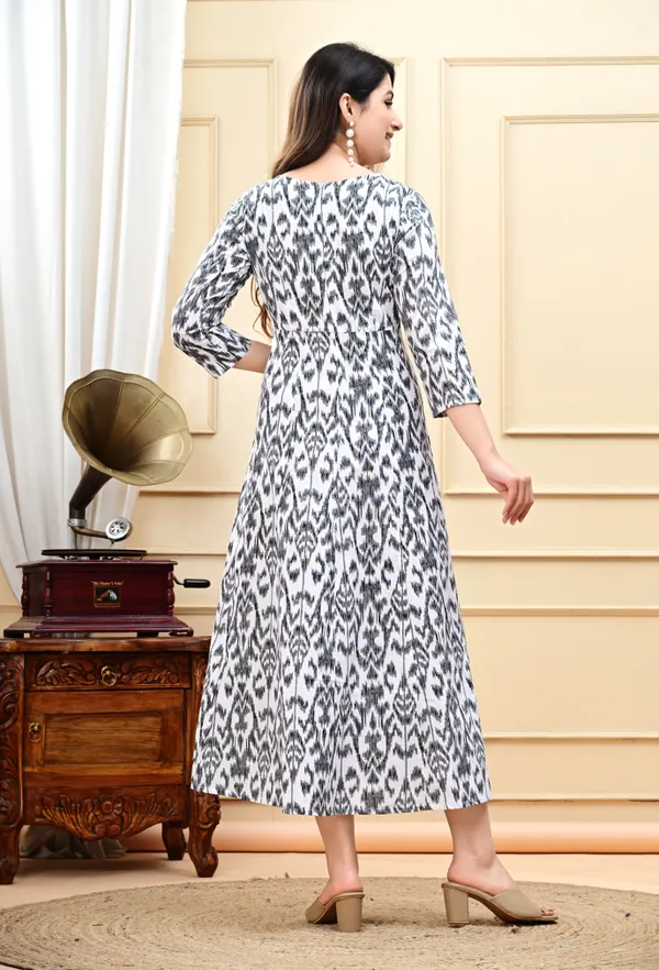 Grey_cotton_Anarkali_Kurti_for_women