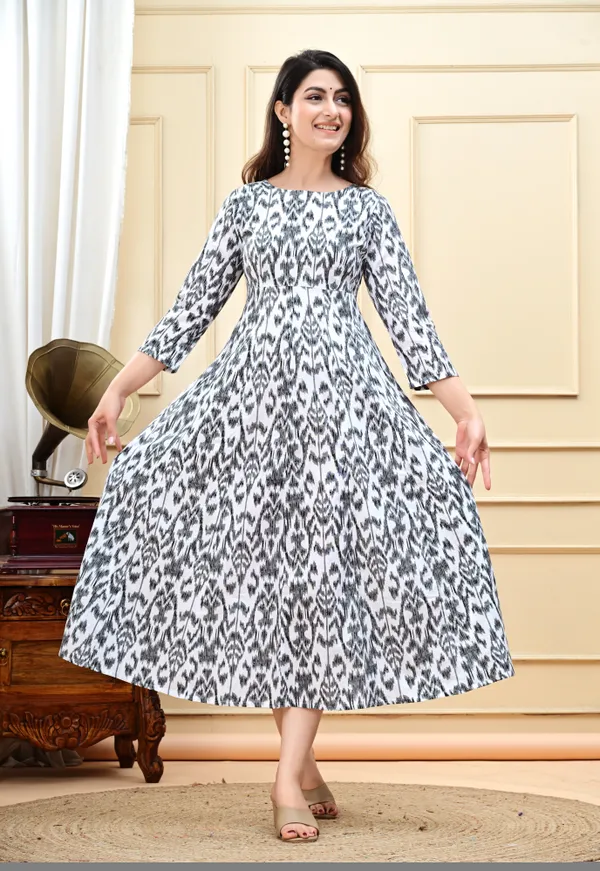 Grey_cotton_Anarkali_Kurti_for_women