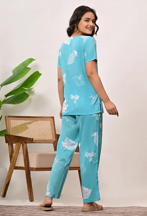 Half_Sleeve_Nigh_Wear_Blue