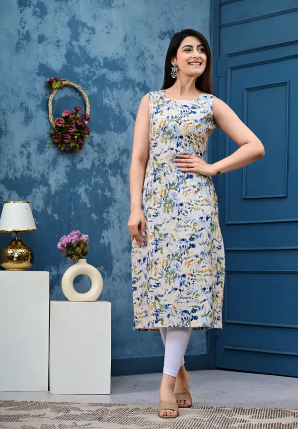 Floral_Print_Sleeveless_Kurti_for_Women