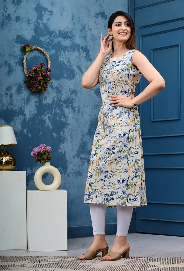 Floral_Print_Sleeveless_Kurti_for_Women