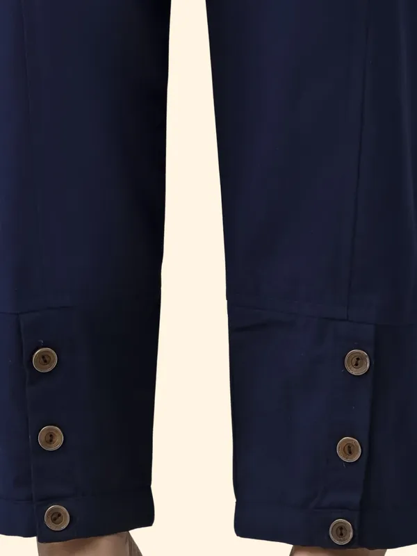 Navy_Blue_Side_Pocket_Cotton_Straight_Cargo_Pant_For_Women