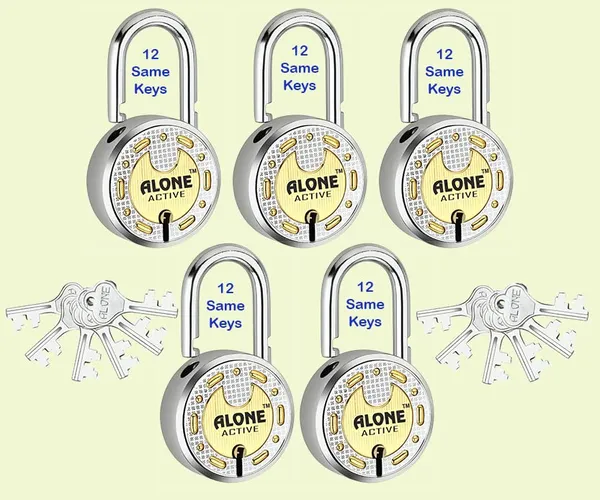 Pack_of_5_Silver_Round_5_Padlock_65Mm_Brass_Top_12_Same_Keys_Hard_Shackle_Double_Locking_Padlocks_For_Home_Door_Gate_Shop_Shutter_Grill,_Finishing_Dust_&_Rust_Free_(12_Same_Keys_65Mm_Brass_Top)
