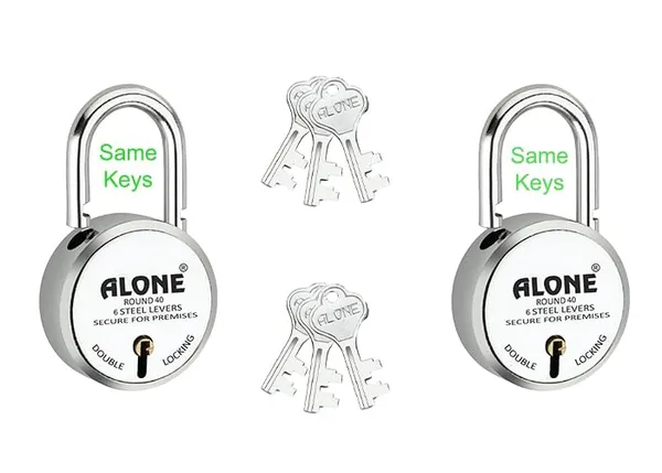 Pack_of_2_Silver_40mm_Locks_6_Same_Keys,_Hard_Shackle_Double_Locking_Steel_Levers_Lock_and_Keys_For_Home_Door_Gate_Shop_,Door_Padlock