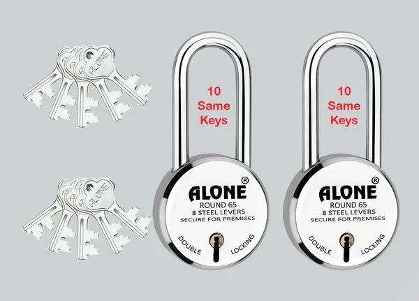 Pack_of_2_Silver_Round_Padlock_65mm_2_Padlocks_10_Same_Keys_Long_Shackle_Double_Locking_Padlocks_For_Home_Door_Gate_Shop_Shutter,_Chrome_Finish_Rust_Free.