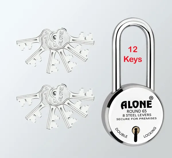 Pack_of_1_Silver_Locks_65mm_Round_Padlock_With_Long_Shackle_Double_Locking_8_Steel_Levers_12_Keys_Lock_And_Keys_For_Home_Door_Main_Gate_Shop_Shutter_Lock